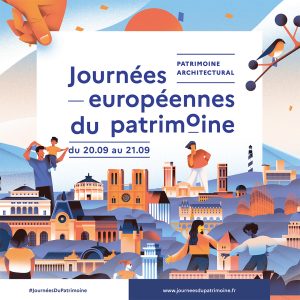 Visuel des Journées du Patrimoine 2025
