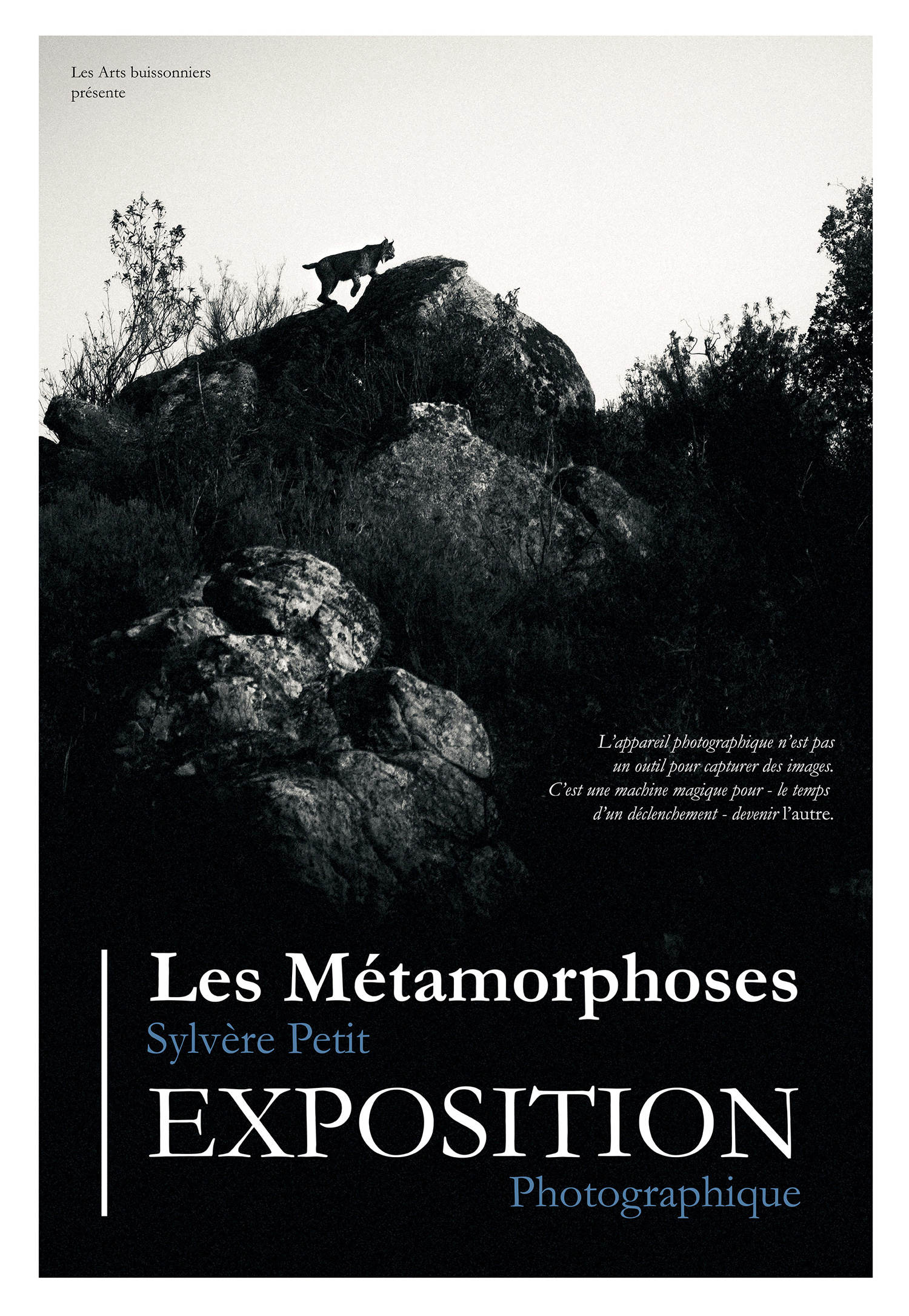 Affiche de l'exposition © Les Métamorphoses 2025