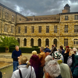 Photographie d'une visite guidée