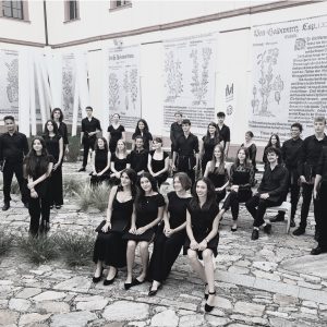 photo des choristes de la jeunesse de Stuttgart