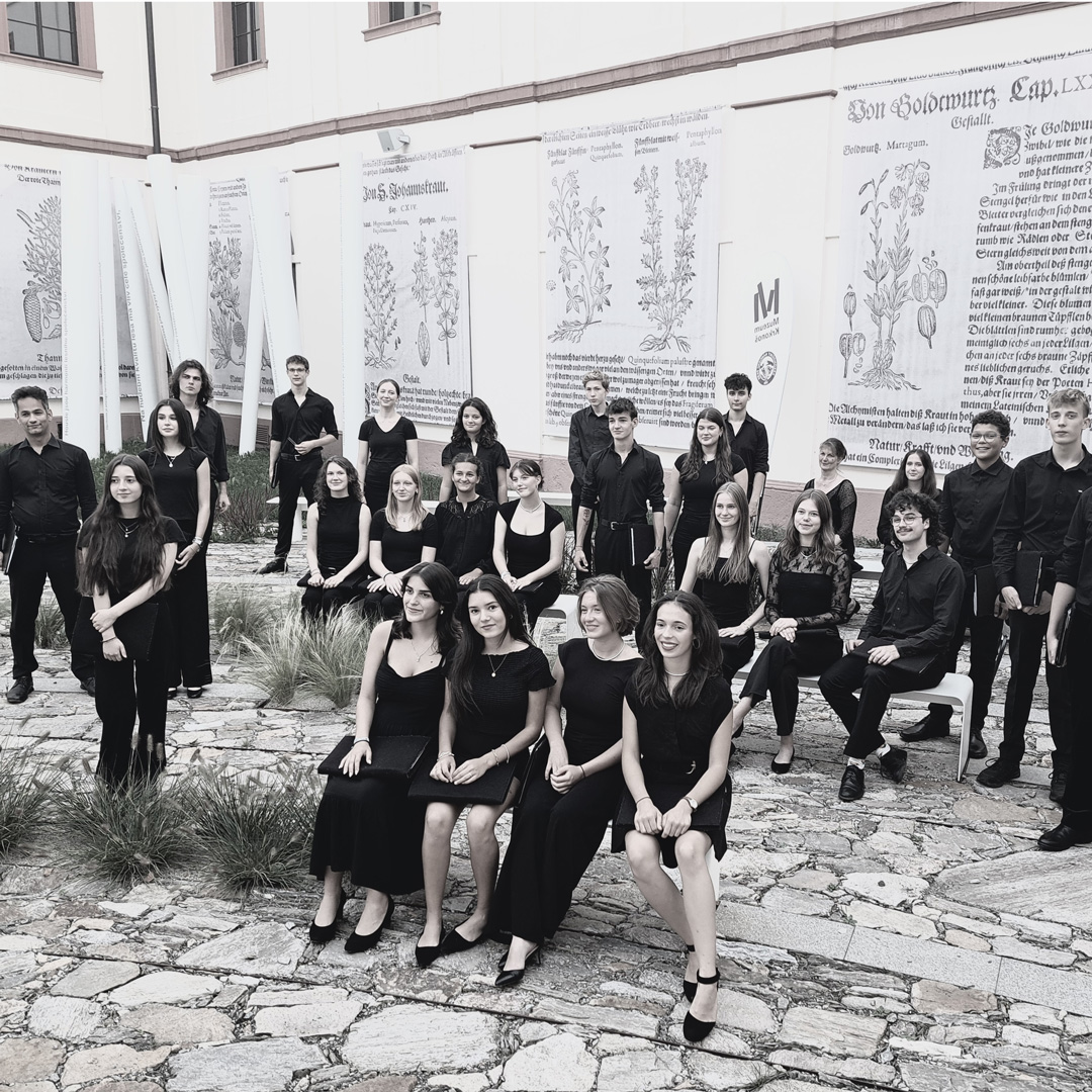 photo des choristes de la jeunesse de Stuttgart