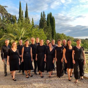 photo des choristes à Cassan