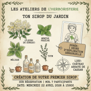 affiche atelier des vacances de pâques