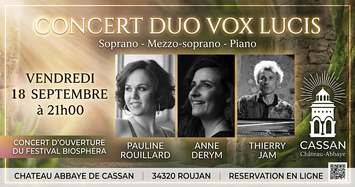 Visuel concert Vox Lucis