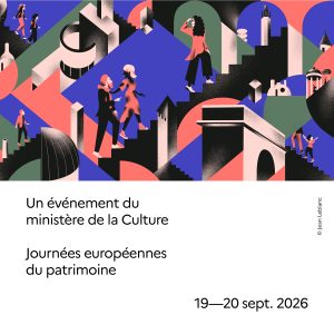 Affiche des Journées du Patrimoine 2026
