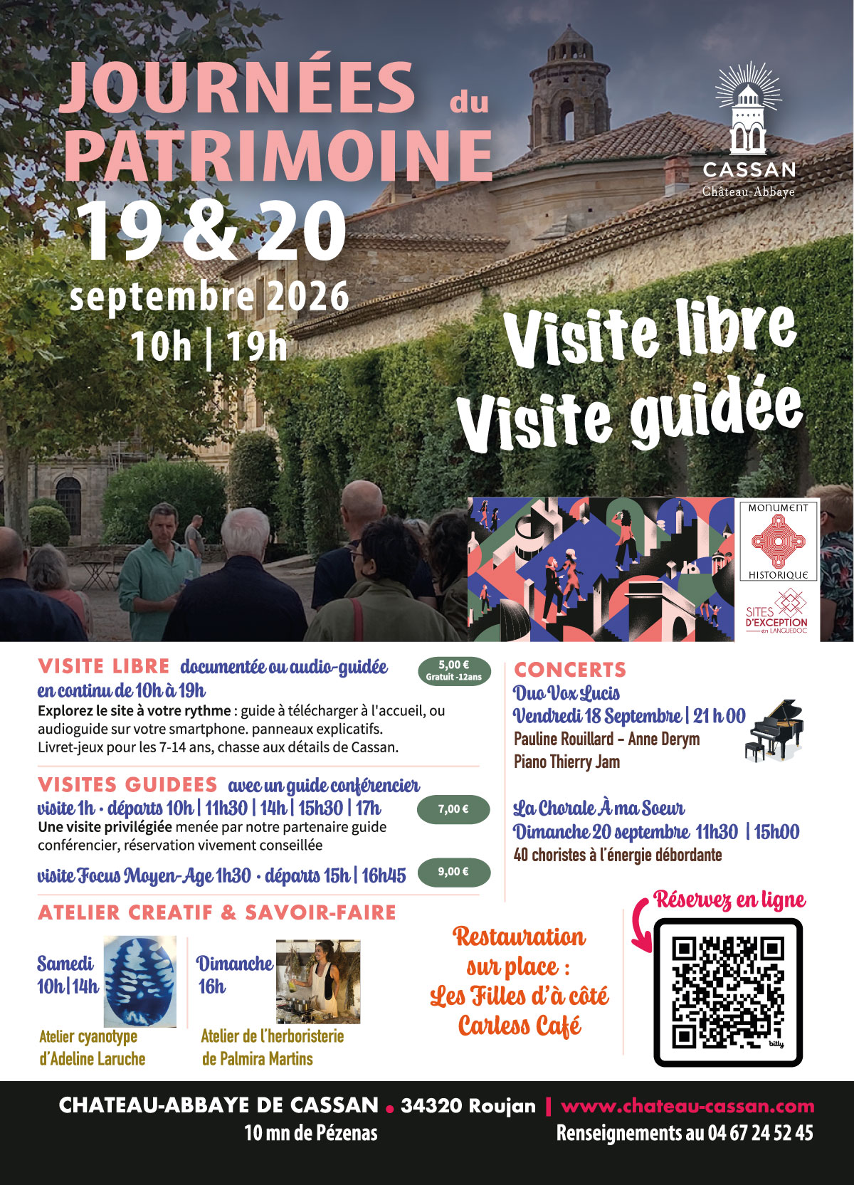 Affiche des JEP