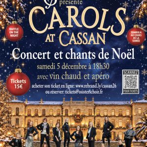 Affiche du concert de la Chorale O Sisters
